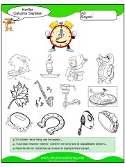 S Sesi Çalışma Sayfaları